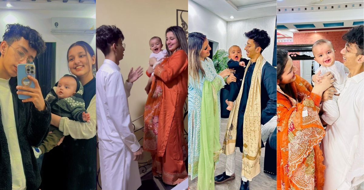Viral Couple Asad And Nimra Pictures With Their Son Azlan 