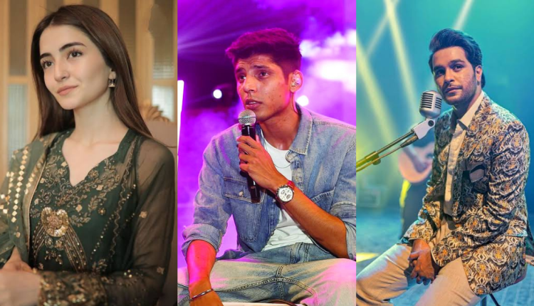 Asim Azhar and model Meerub Ali