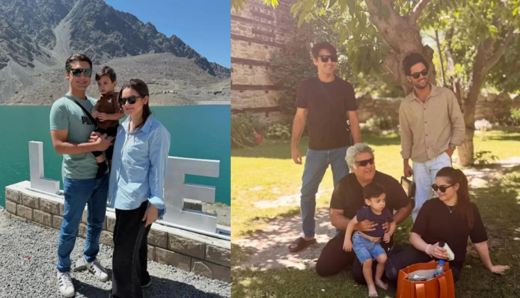 Minal Khan and Ahsan Mohsin Ikram