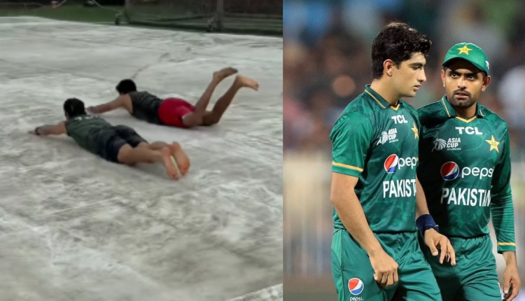 Babar Azam and naseem shah